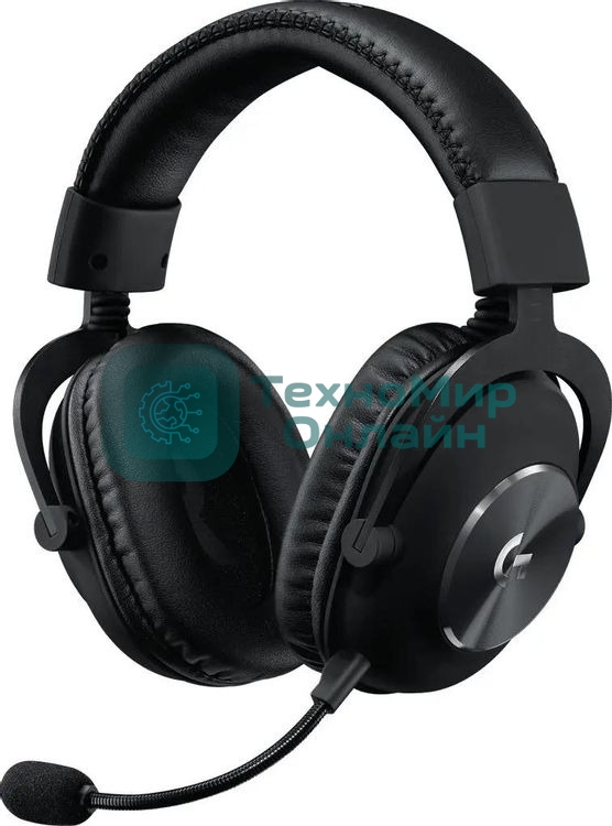 Гарнитура проводная Logitech Headset G PRO X Gaming - черный - USB