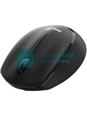 Мышь беспроводная Genius NX-7009 черный, 1200 dpi, радиоканал, USB, кнопки - 3