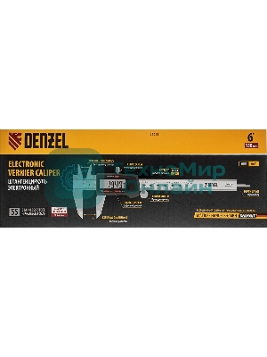 Штангенциркуль Denzel, 150 мм, электронный, с глубиномером