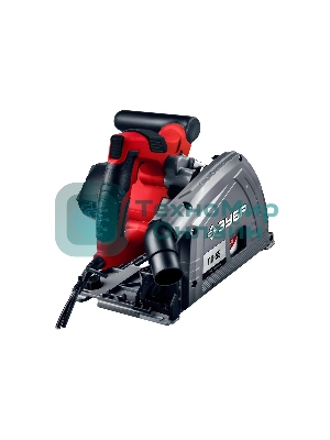 Пила погружная Зубр с шиной, 90-55 мм, диск 165 мм, 1200 Вт, ПП-55Н