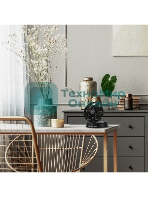 Вентилятор настольный Coolfort CF-2000 скоростей:3 черный