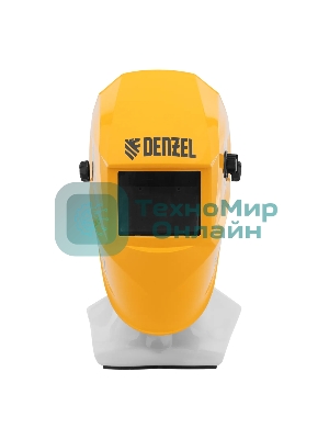 Щиток защитный лицевой (маска сварщика) Denzel F8, см. окно 100х50, Real Color, DIN 4-8/9-13