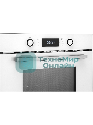 Духовой шкаф электрический Weissgauff OE 449 PDW белый, встраиваемый