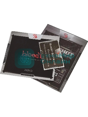 Мышь проводная A4Tech Bloody V8M Max черный, 12000 dpi, USB, кнопки - 10