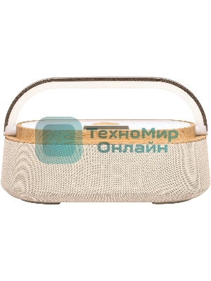 Колонка портативная BBK BTA2010 бежевый 10W 1.0 BT 10м 1800mAh