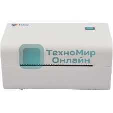 Принтер наклеек G&G GG-D420 стационарный, прямая термопечать, 203 dpi, 152 мм/сек, USB, белый