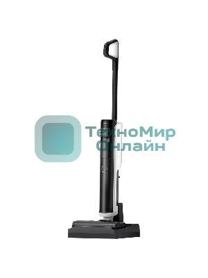 Пылесос вертикальный Centek CT-2580 черный/белый, питание от аккумулятора, 14000 Па, уборка сухая/влажная, пылесборник 0.6/0,4 л