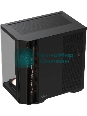 Компьютерный корпус Formula V Line Crystal Z7 PA Black, ATX, TYPE-C*1, USB3.0*1, Front+Side Glass, SIDE 3x PERFORMANCE ARGB, REAR 2x PERFORMANCE ARGB