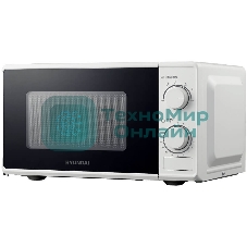 Микроволновая печь Hyundai HYM-M2097 белый, 20 л, 700 Вт, переключатели - поворотный механизм