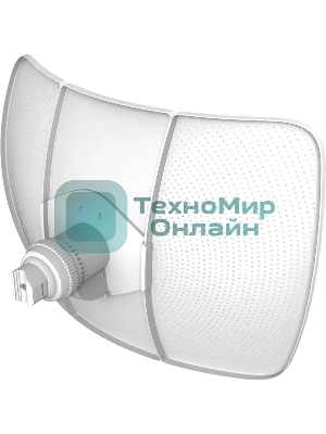 Наружный радиомост IP-COM iLBE-M5 большой дальности действия, 5 ГГц, до 433 Мбит/с, IP64, 1х23dbi, 1х100 Мбит/с, PoE