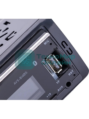 Автомагнитола ACV AVS-814BG, 1 DIN, Bluetooth, USB Type-A, AUX