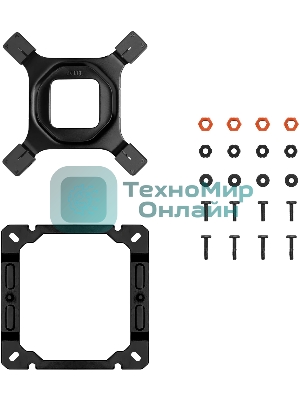 Кулер для процессора DEEPCOOL AK400 G2 LGA1851/1700/1200/115X/AM5/AM4 (12шт/кор, TDP 220W, PWM, Fan 120мм, 4 тепл. Трубки, Wood-grain top cover, черный) RET (R-AK400G2-BKNNMN-GJD)