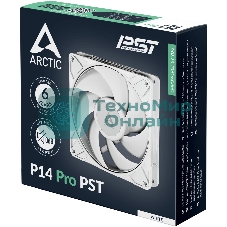 Вентилятор корпусной ARCTIC P14 Pro PST (белый) - retail (ACFAN00317A)
