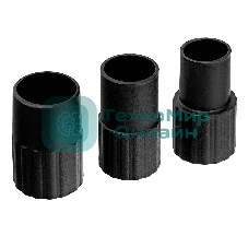 Комплект адаптеров Denzel для подключения пылесоса к электроинструменту 32-35-38 мм