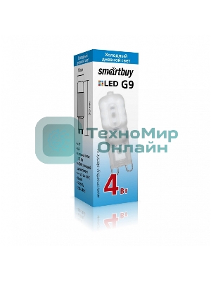 Светодиодная (LED) лампа Smartbuy G9-4W/6400/G9 (SBL-G9 04-64K)