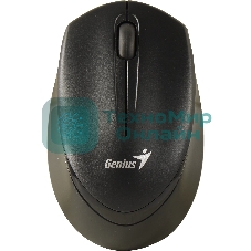 Мышь беспроводная Genius NX-7009 черный, 1200 dpi, радиоканал, USB, кнопки - 3