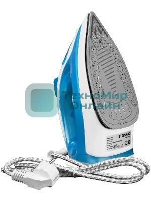 Утюг Starwind SIR2045 1800 Вт голубой/белый