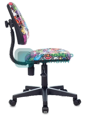 Кресло Бюрократ KD-4 мультиколор, ткань, 120 кг