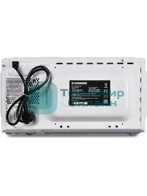 Микроволновая печь Starwind SMW3020 белый, 20 л, 700 Вт, переключатели - поворотный механизм