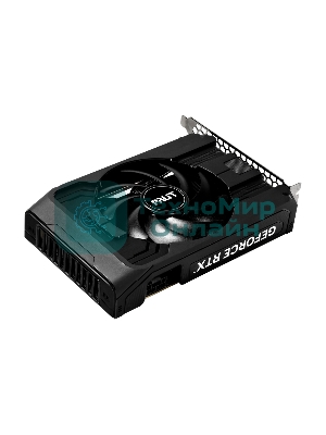 Видеокарта Palit GeForce RTX 5050 StormX OC, NVIDIA RTX 5050, 8 ГБ GDDR6, 128 бит, PCI-e 5.0, 1xHDMI, 3xDP, 2617 МГц