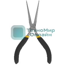 Мини-тонкогубцы удлиненные Deli DL103006 150 мм, прорезиненная рукоять