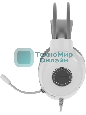 Гарнитура A4Tech Fstyler FH300U белый, проводная, подсветка