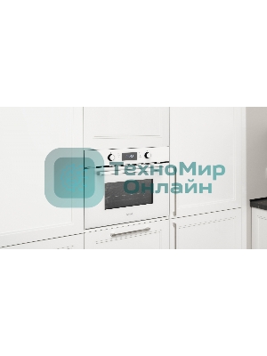 Духовой шкаф электрический Weissgauff OE 449 PDW белый, встраиваемый