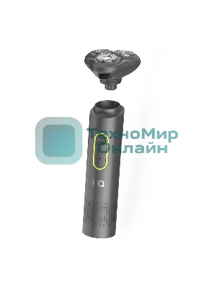 Электробритва BQ SV1002 Green-Gray. Мощность 5 Вт/Время зарядки 90 минут/Время беспроводной работы 60 минут/Влагозащита IPX6/Мытье под водой/Портативная база для зарядки