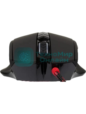 Мышь проводная A4Tech Bloody V8M Max черный, 12000 dpi, USB, кнопки - 10