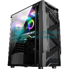 Компьютерный корпус ALSEYE Warrior-B Mini-ITX/Micro ATX/ATX, USB 2.0*2+HD Audio+USB 3.0*1, 