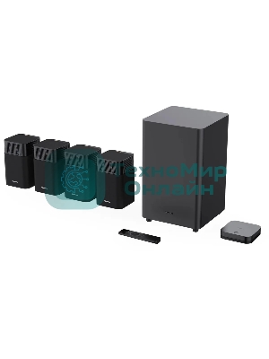 Саундбар Hisense HT SATURN 4.1.2 720Вт+240Вт черный