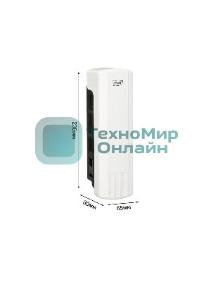 Дозатор для мыла Puff-8110 350 мл, белый, ABS-пластик