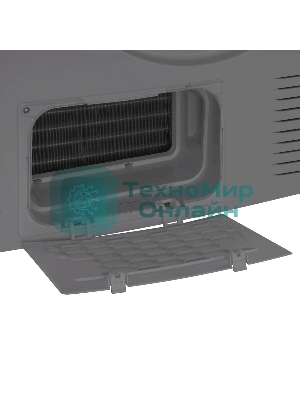 Сушильная машина Maunfeld MFDM168SL02 нержавеющая сталь, 8 кг, сушка - тепловой насос, программ - 16, 59.5 x 84.5 x 61 см