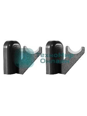 Комплект настенных регулируемых кронштейнов Royal Thermo Design 80, черные