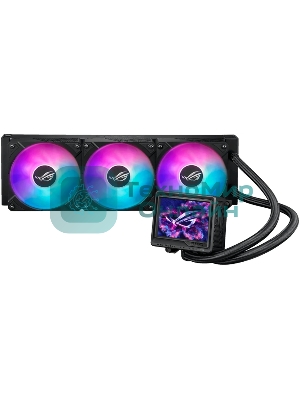 Система жидкостного охлаждения ASUS ROG RYUJIN III 360 ARGb EXTREME 90RC0131-M0EAY0 черный 120мм алюминий+медь 2800rpm 36db 4-pin 305W
