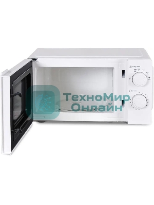 Микроволновая печь Starwind SMW3020 белый, 20 л, 700 Вт, переключатели - поворотный механизм