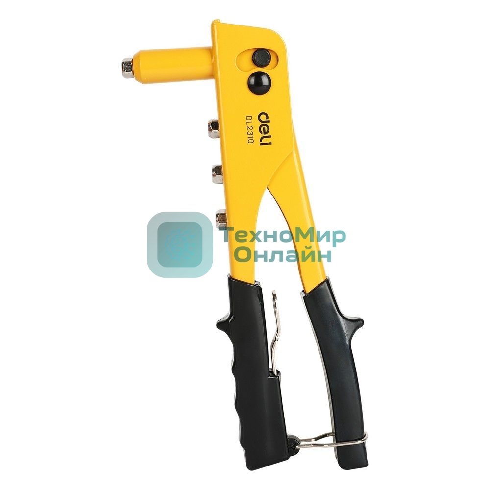 Ручной заклепочник Deli DL2310 250мм, сталь 20Cr, диаметр 2,4/3,2/4,0/4,8 мм