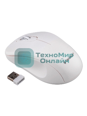 Комплект клавиатура+мышь Gembird KBS-7001-RU беспроводной, USB, 1600 DPI, белый