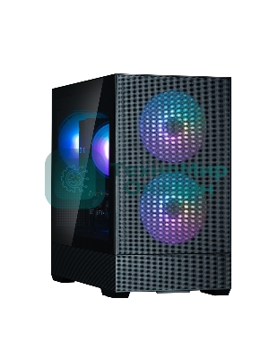 Компьютерный корпус ZALMAN P30 AIR, MATX, BLACK, WINDOW, 2xCombo (3.5'' or 2.5''), 3x2.5