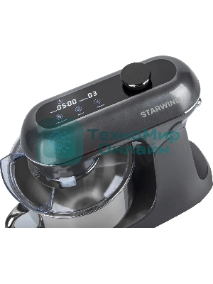 Миксер планетарный Starwind SPM4171 1200 Вт, серебристый