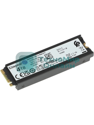 Накопитель SSD Kingston Fury Renegade, 4Tb, PCIe 4.0 x4, M.2 2280, NVMe, R/W 7300/7000, с радиатором