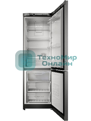 Холодильник Indesit ITS 4180 NG темно-серый двухкамерный 220/78 л морозилка снизу, No Frost