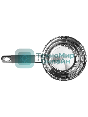 Сотейник Lara LR03-47 2.1 л, с крышкой, 16 см, нержавеющая сталь