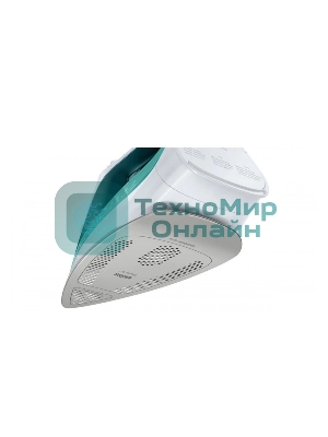 Утюг Braun SI7042GR белый/бирюзовый, 2400 Вт, 50 г/мин, 220 г/мин, 300 мл