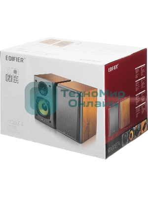 Колонки Edifier R1000T4 Wood черный (24W)