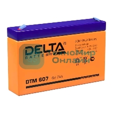 Батарея для ИБП Delta DTM 607 (6V, 7Ah)