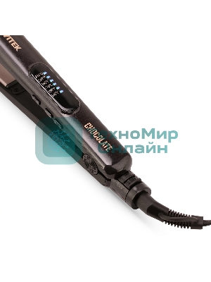 Выпрямитель Vitek VT-2246 48Вт коричневый макс.темп.:230С покрытие:керамико-турмалиновое