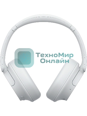 Беспроводные/проводные наушники Sony WH-CH720N белый, полноразмерные, Bluetooth + проводной, активное шумоподавление, до 35 ч