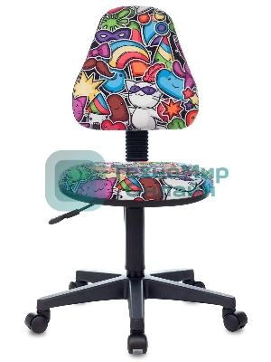 Кресло Бюрократ KD-4 мультиколор, ткань, 120 кг