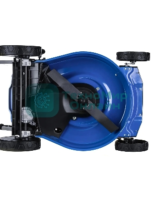 Бензиновая газонокосилка HYUNDAI L4620 двигатель Hyundai ICV145,4-х такт, 3.8 л.с./145 см3, Ширина среза 45,7 см, Высота среза 25-75 мм, 23,5 кг